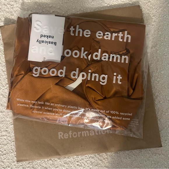 Reformation Frankie Silk Dress - Picture 8 of 11